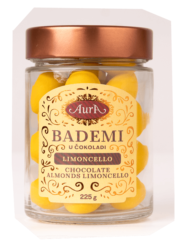 Bademi u čokoladi - Limoncello  - Aura