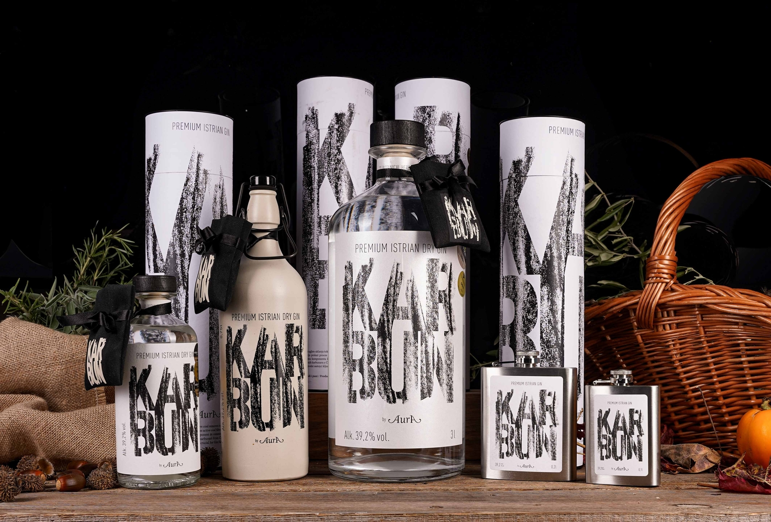 Karbun Premium Istrian Dry Gin - Aura