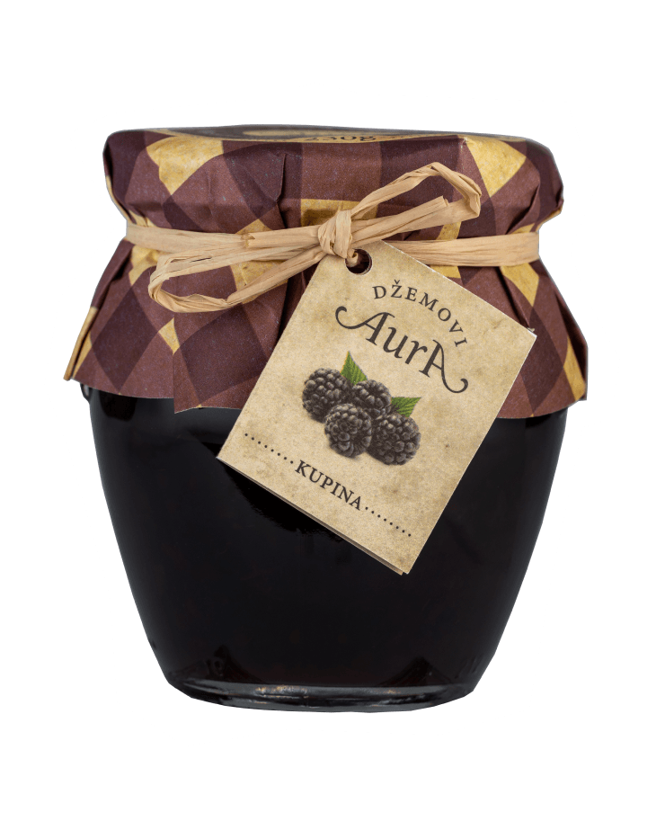 Blackberry jam 230g  - Aura