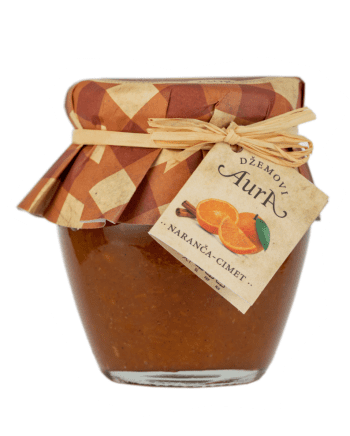 Orange and cinnamon jam 230g - Aura
