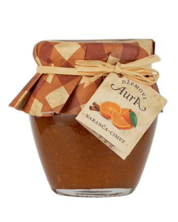 Marmellata di arancia e cannella 230g - Aura