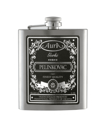 Bitter Pelinkovac Hip flask 0,2 l - Aura