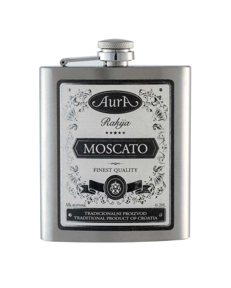 Moscato Flachmann 0,2 l  - Aura