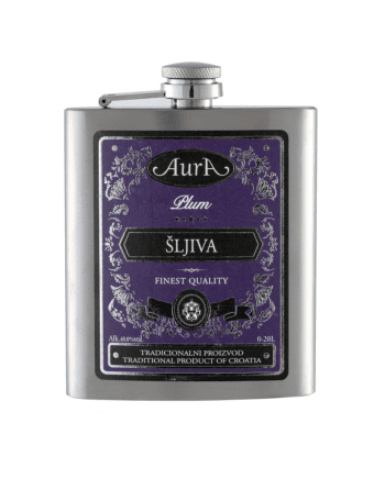 Plum Hip flask 0,2 l - Aura