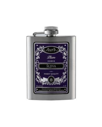 Plum Hip flask 0,1 l - Aura