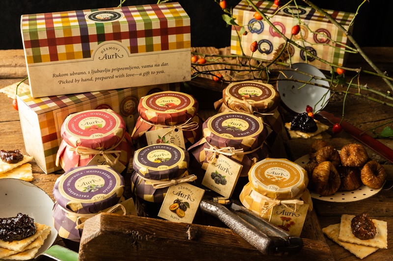 Marmellata di mirtilli 230g  - Aura