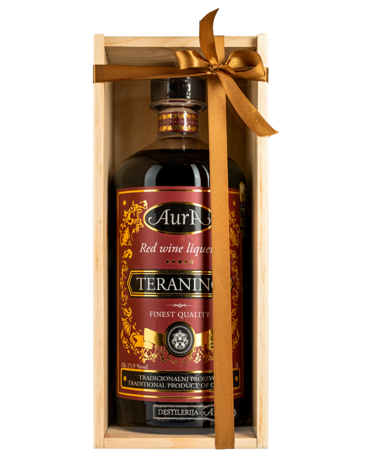 Teranino – red wine liqueur Jeroboam 3l  - Aura