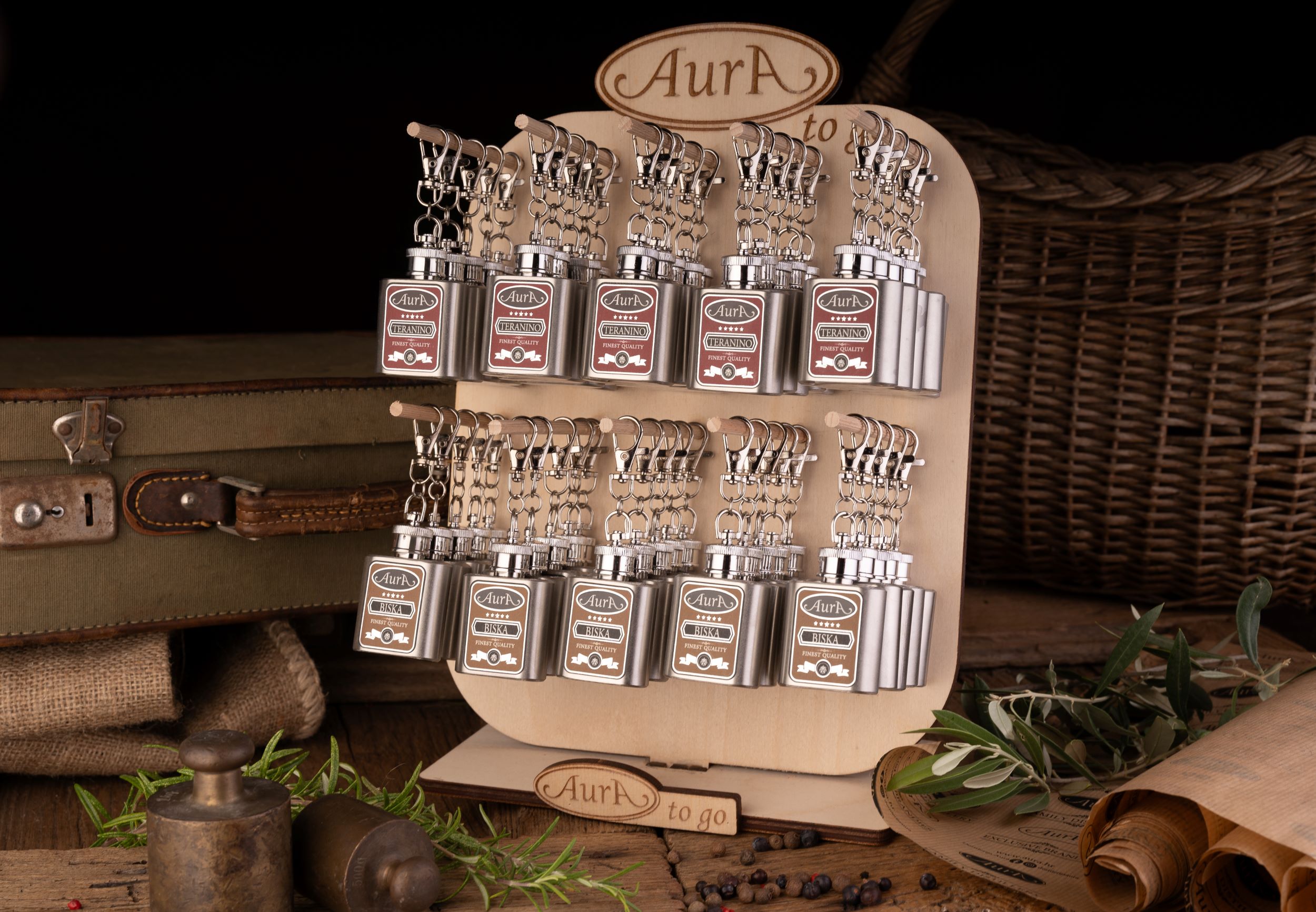 Liquore di vino rosso Mini Fiaschetta 0,03 l  - Aura