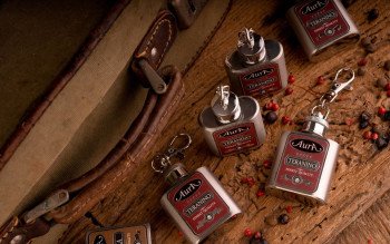 Liquore di vino rosso Mini Fiaschetta 0,03 l - Aura