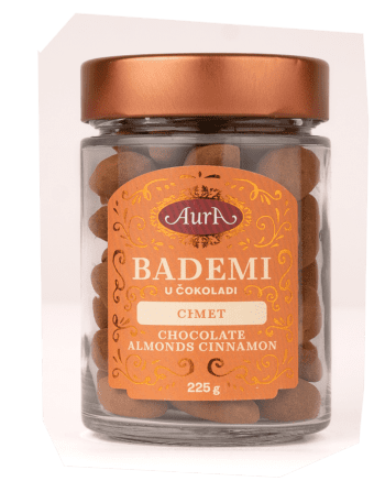 Almonds in chocolate – Cinnamon - Aura