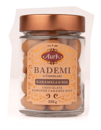 Almonds in chocolate – Salted caramel - Aura