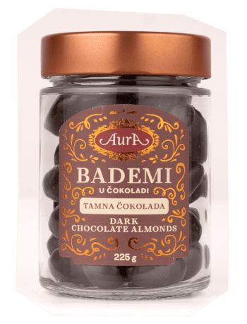Almonds in dark chocolate - Aura